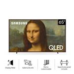  TV Samsung 65" EQ QLED 4K Marco Nogal Marron