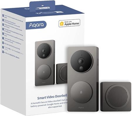 Timbre De Puerta Smart Video Doorbell G4 Aqara Black